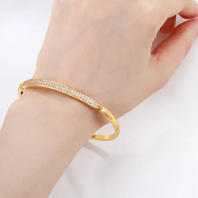 24k Gold Plated Bangles Gift for Women