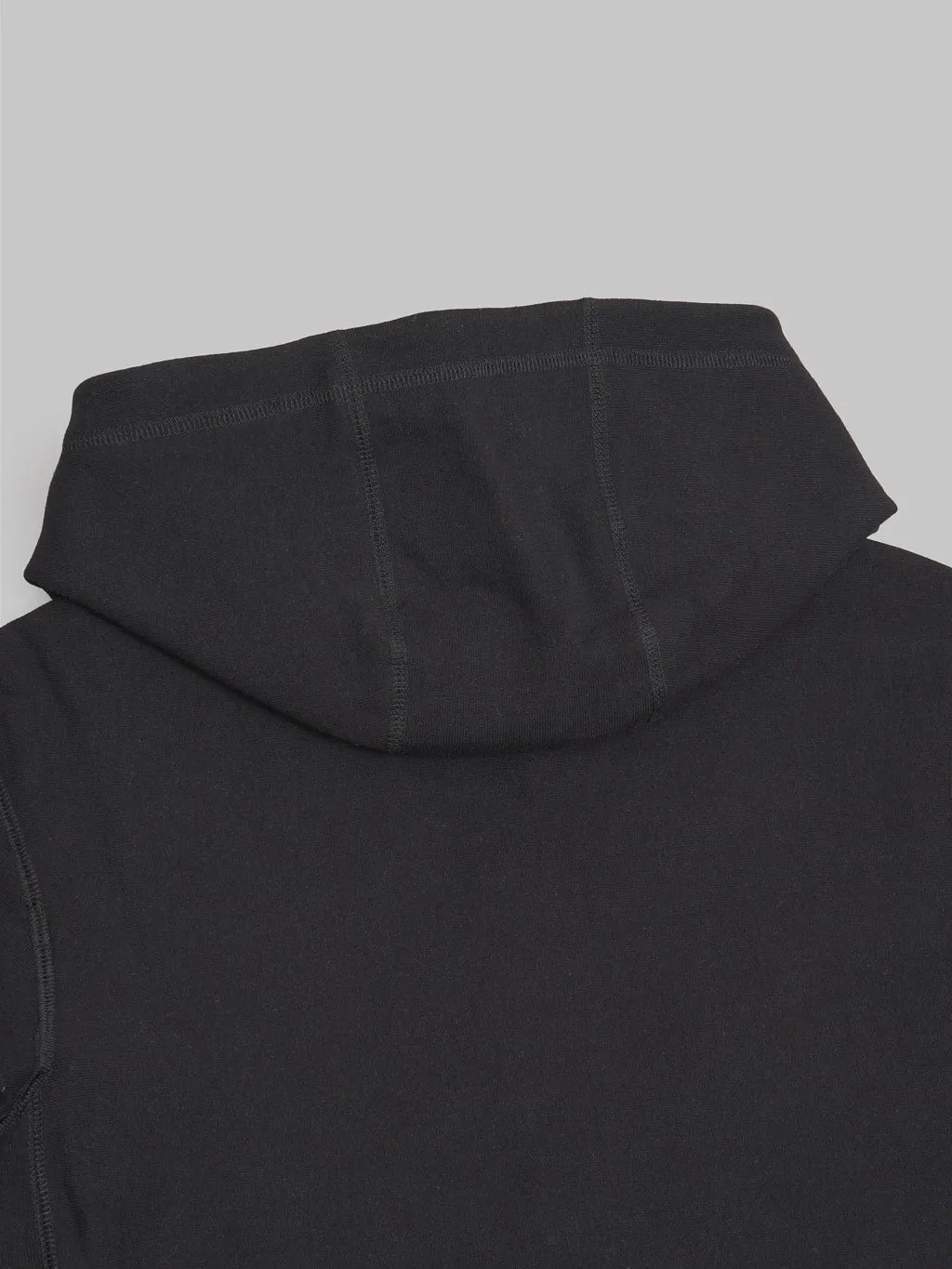 3sixteen Heavyweight Zip Hoody Black