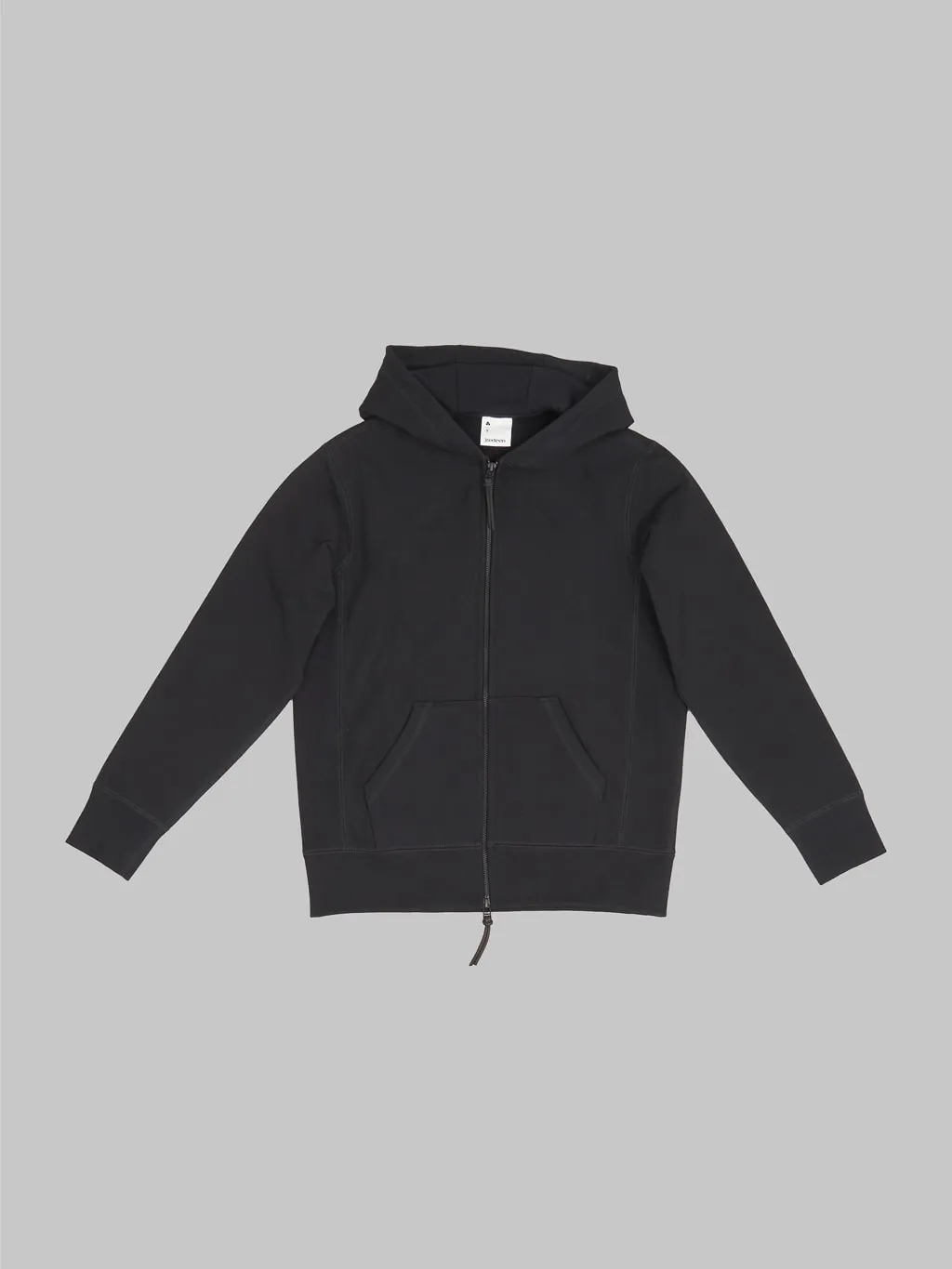 3sixteen Heavyweight Zip Hoody Black