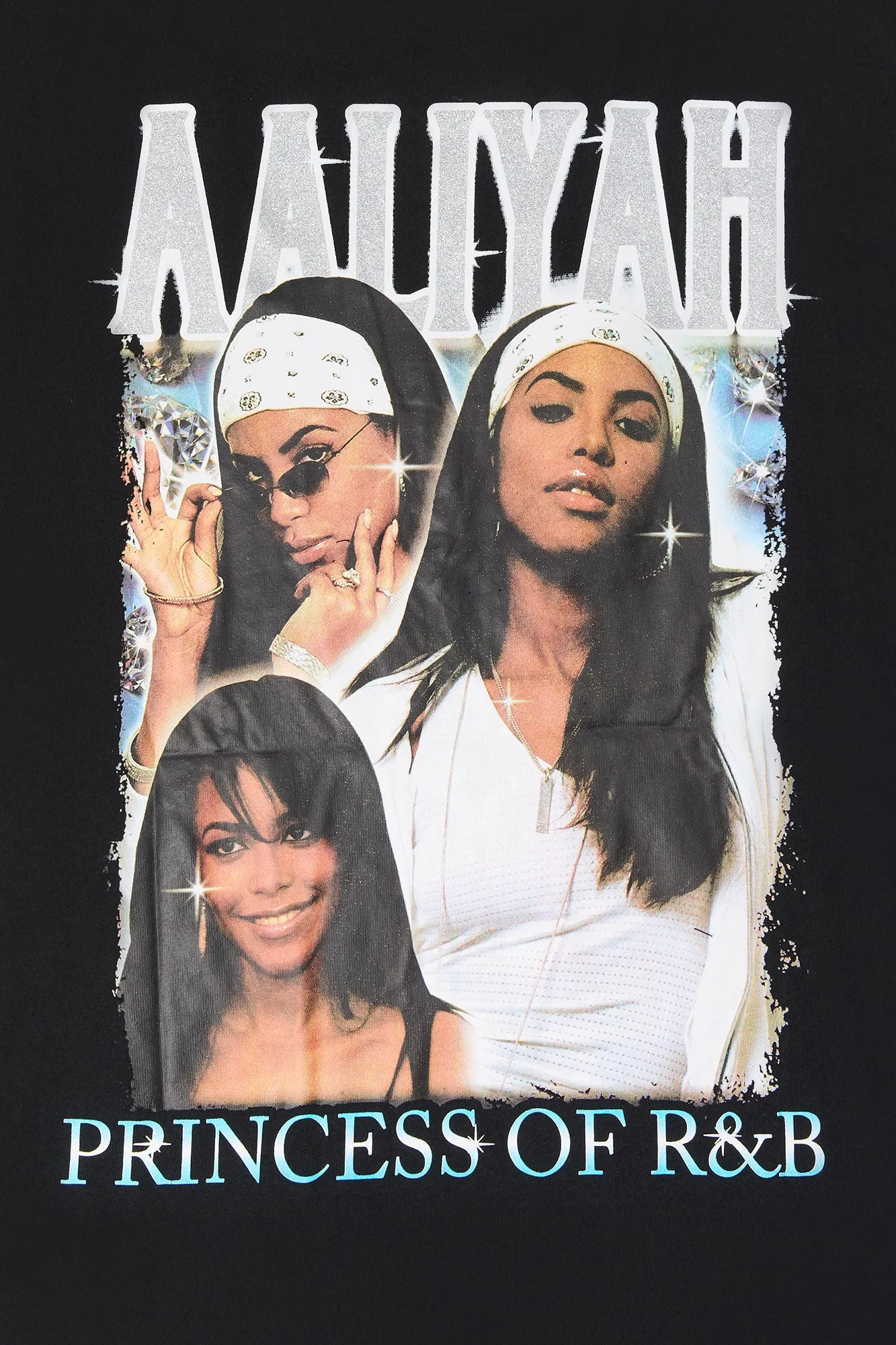 Aaliyah Graphic Boyfriend T-Shirt