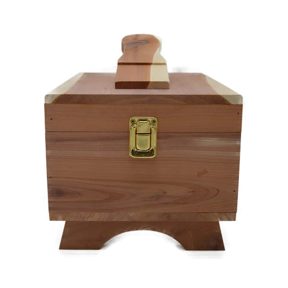 AFPOS Cedar Valet box With Foot Rest