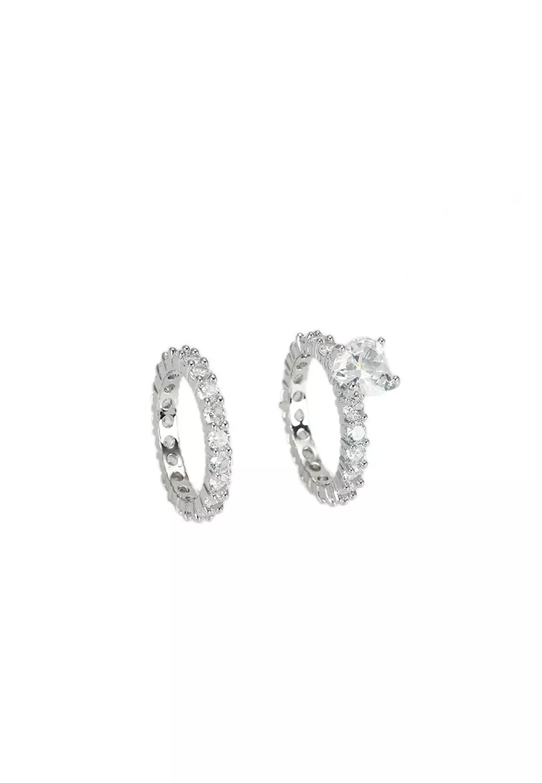 ALDO Lovellyy Heart Ring Set