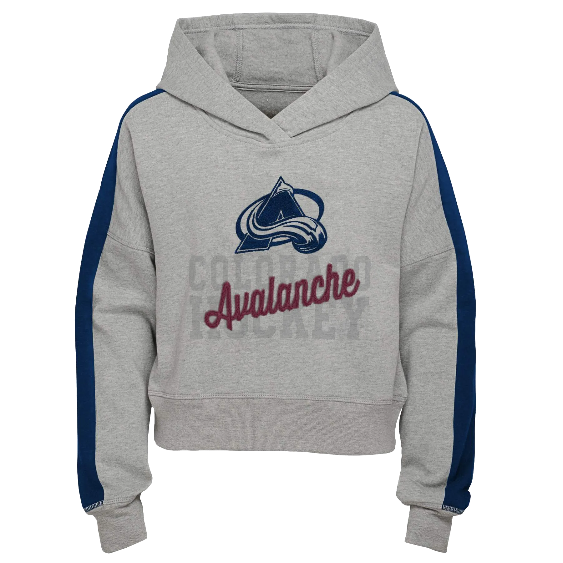 Avalanche Girls Cropped Chainstitch Hoody