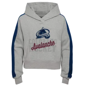 Avalanche Girls Cropped Chainstitch Hoody