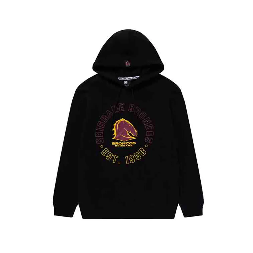 Brisbane Broncos 2024 Supporter Hoodie Youth