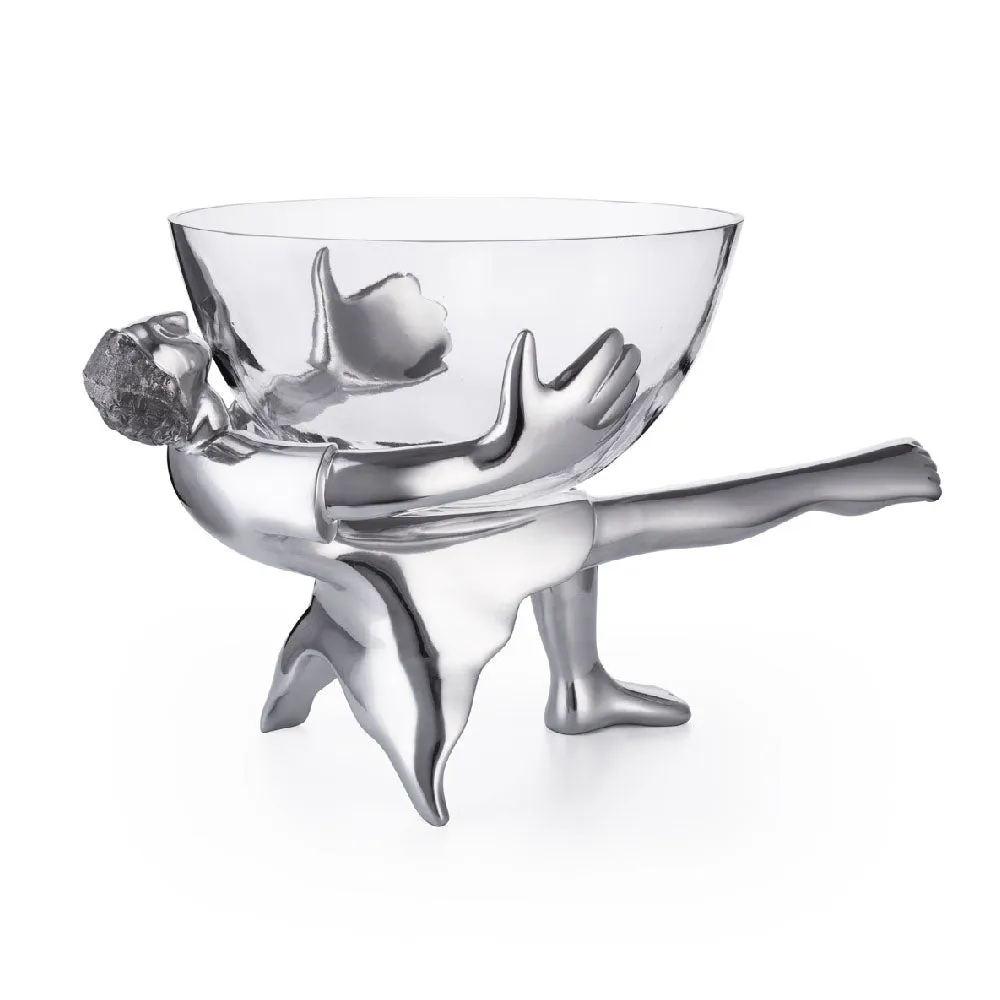 Carrol Boyes (All Dressed Up) Glass Bowl & Stand