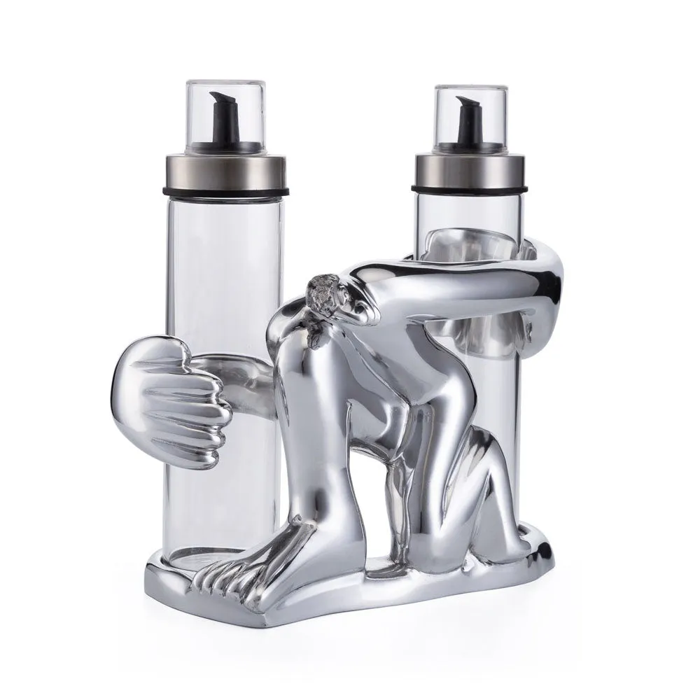 Carrol Boyes (Hold Fast) Oil And Vinegar Set