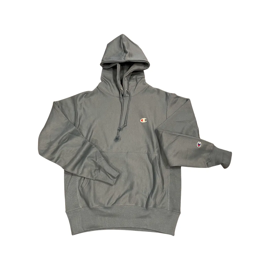 Champion REVERSE WEAVE PULL OVER HOODY Men’s - AQUA TONIC