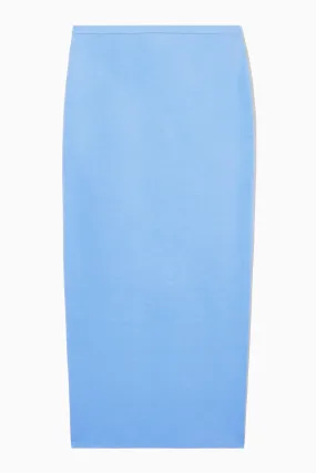 COLUMN MAXI SKIRT - High waist - Long - LIGHT BLUE - Ladies | H&M GB