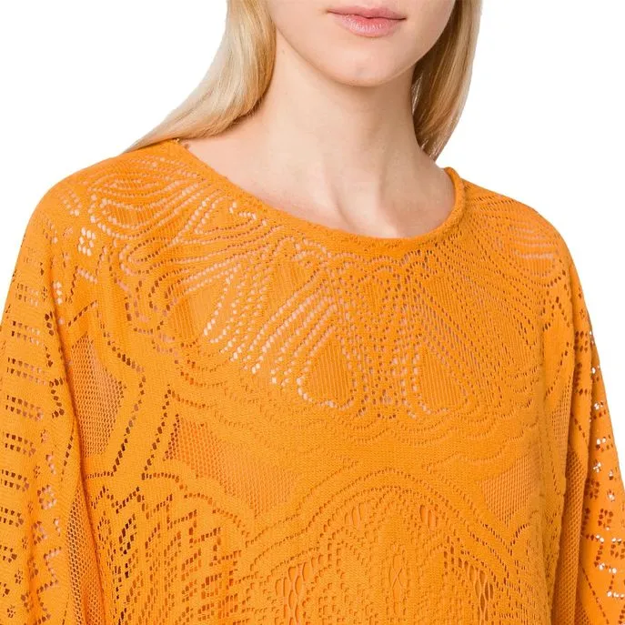 COTTON DRESS Woman Orange 