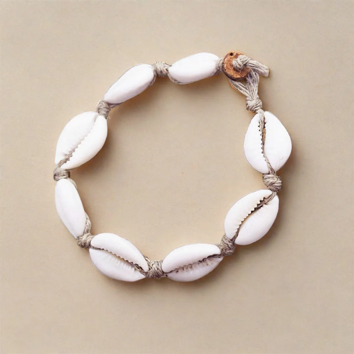 Cowrie Sea Shell Anklet