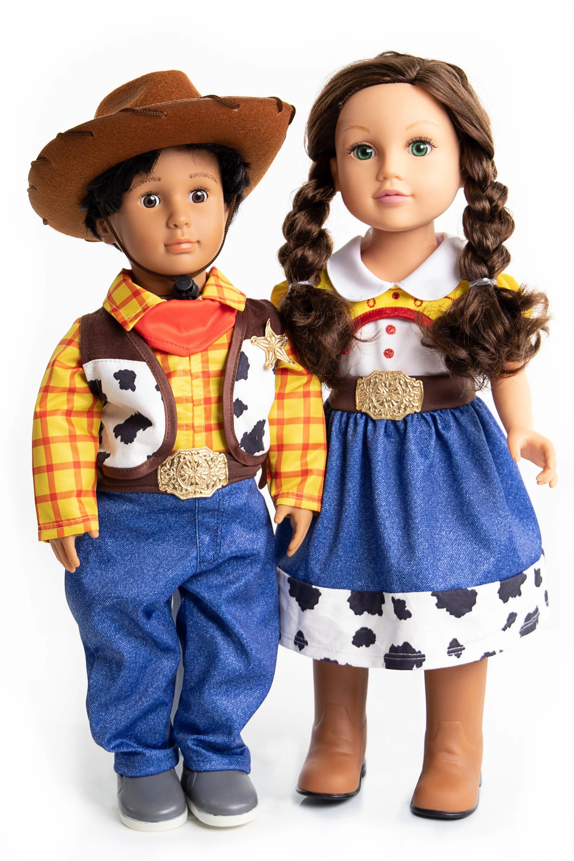 Doll Outfit Cowboy with Hat