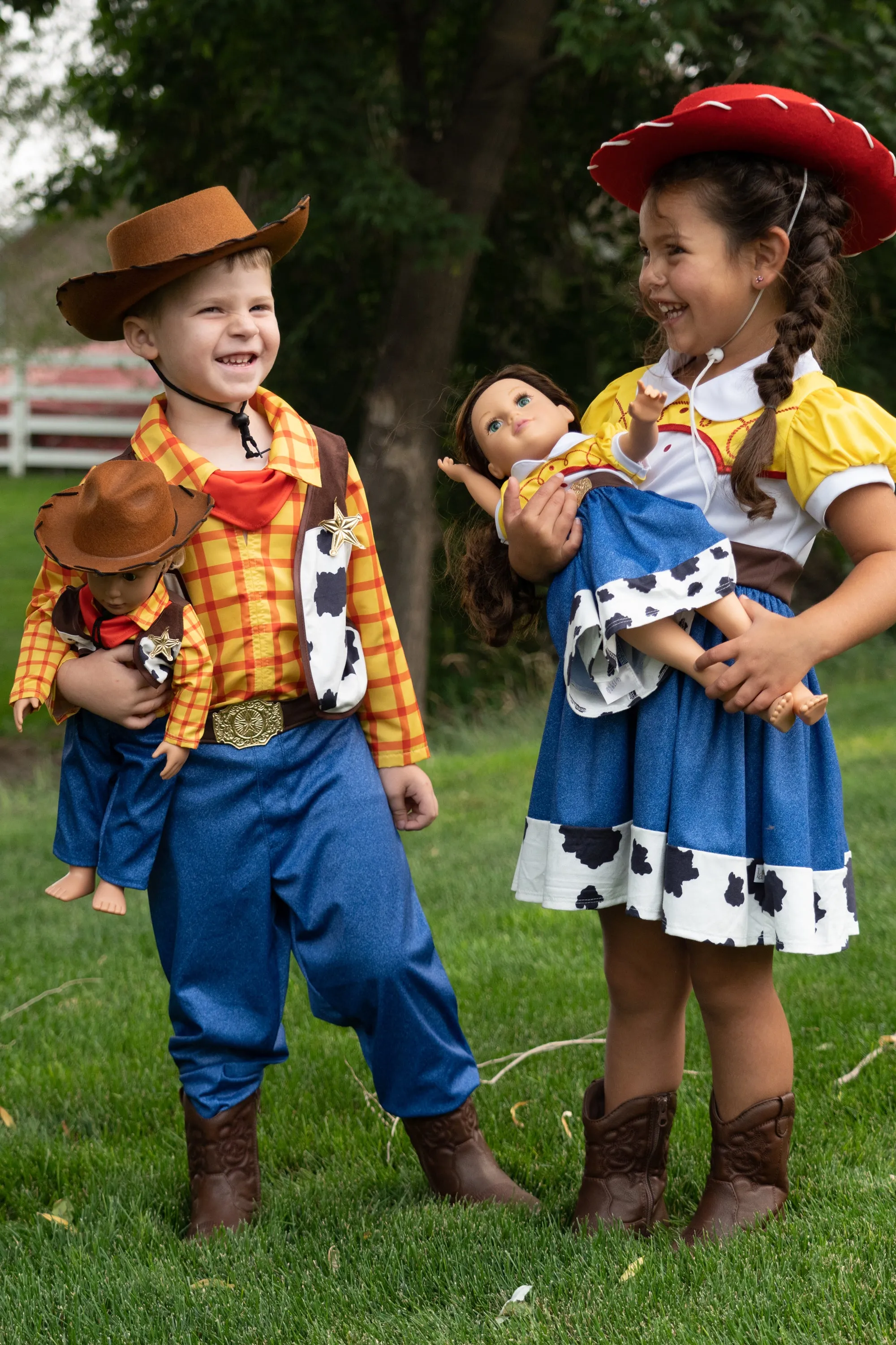 Doll Outfit Cowboy with Hat