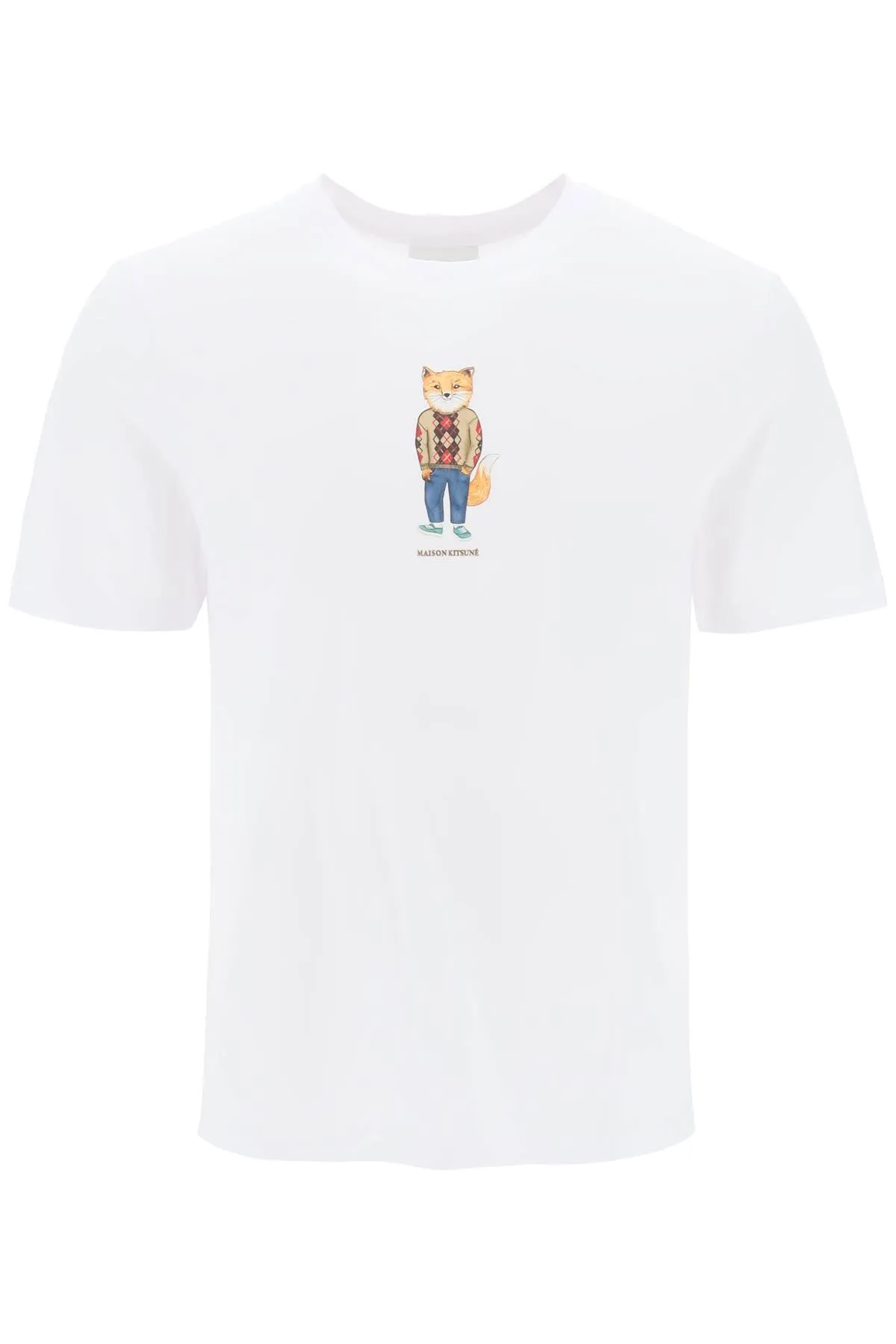 Dressed Fox Crew Neck T Shirt