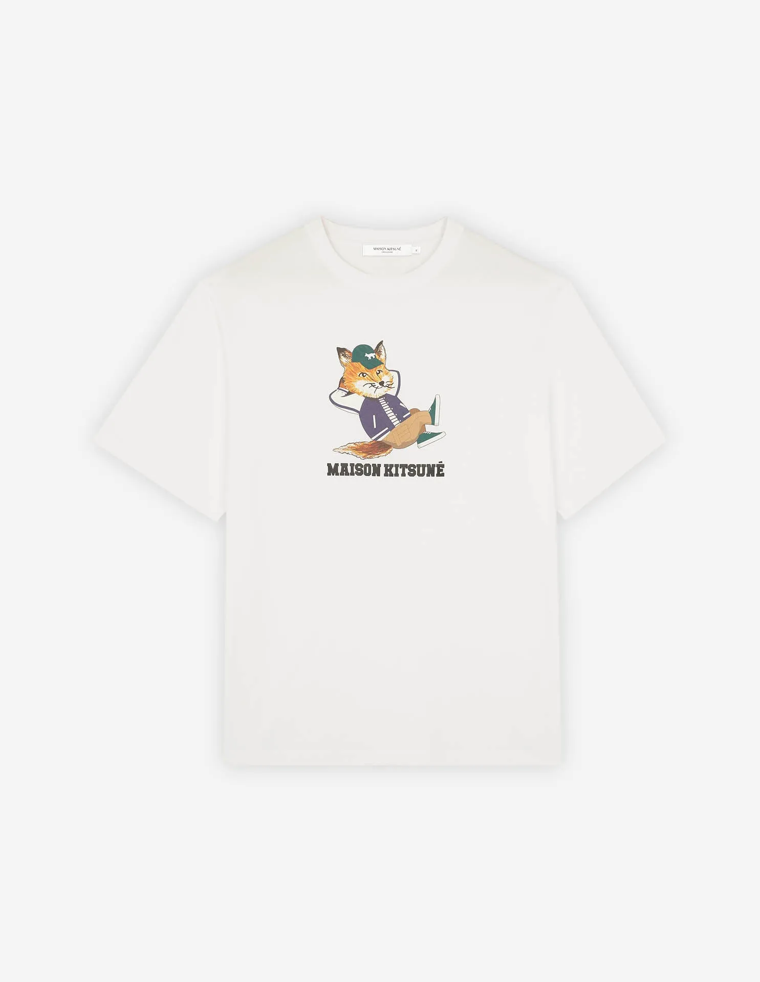 Dressed Fox Easy Tee White