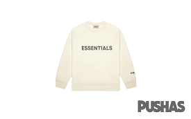 Essentials Crewneck Applique Logo 'Buttercream' SS20