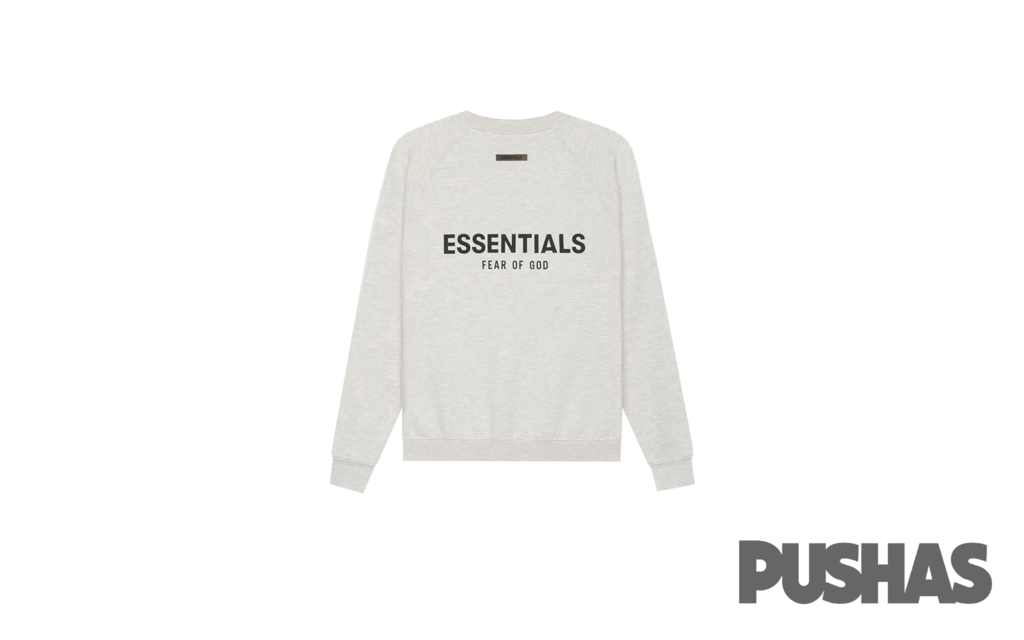 Essentials Crewneck SS21 'Light Heather Oatmeal'