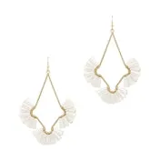 Fanned Crystal Earring