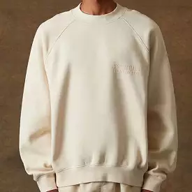 FEAR OF GOD Essentials Felt Logo Crewneck Sweatshirt Shell