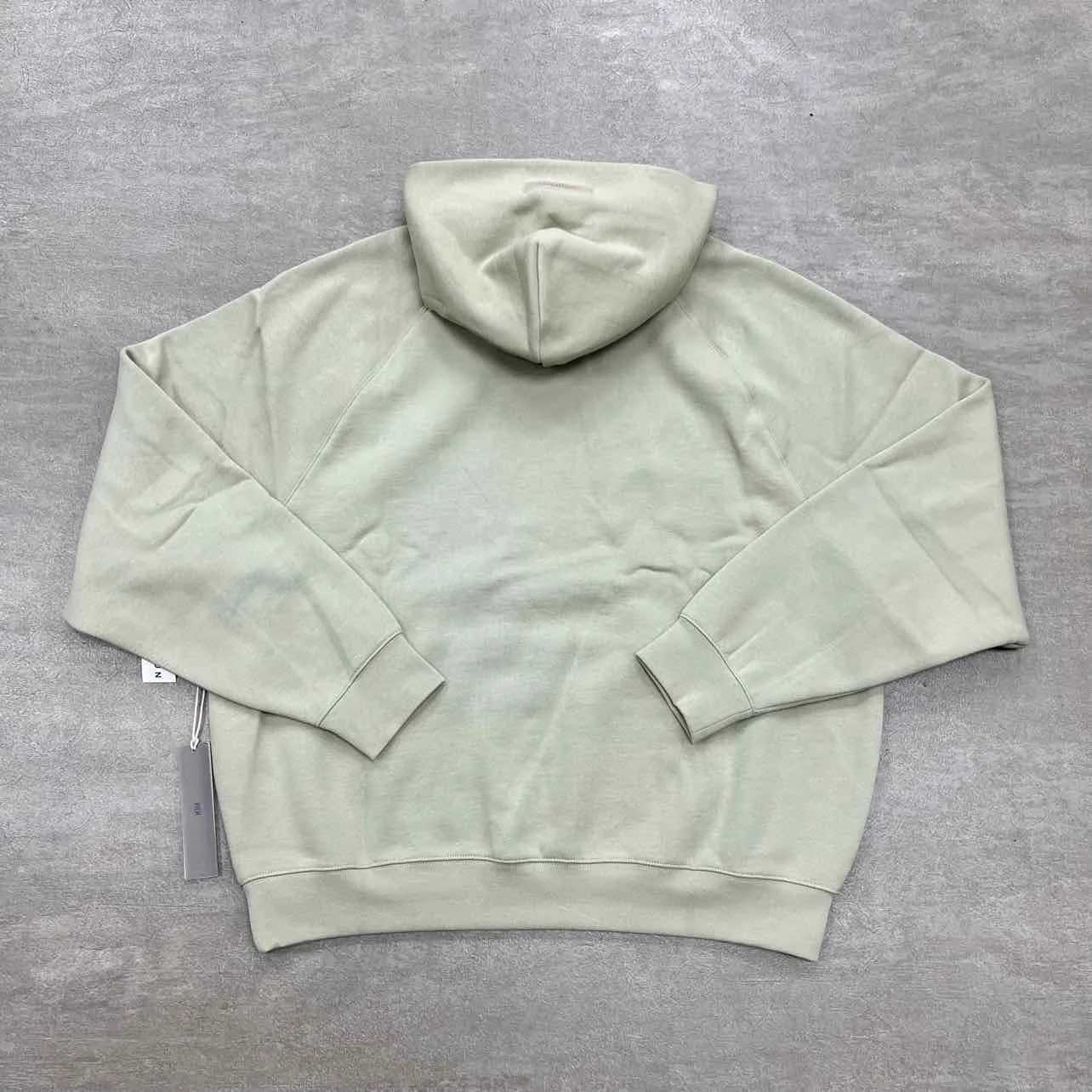 Fear of God Hoodie ESSENTIALS Seafoam New Size 2XL