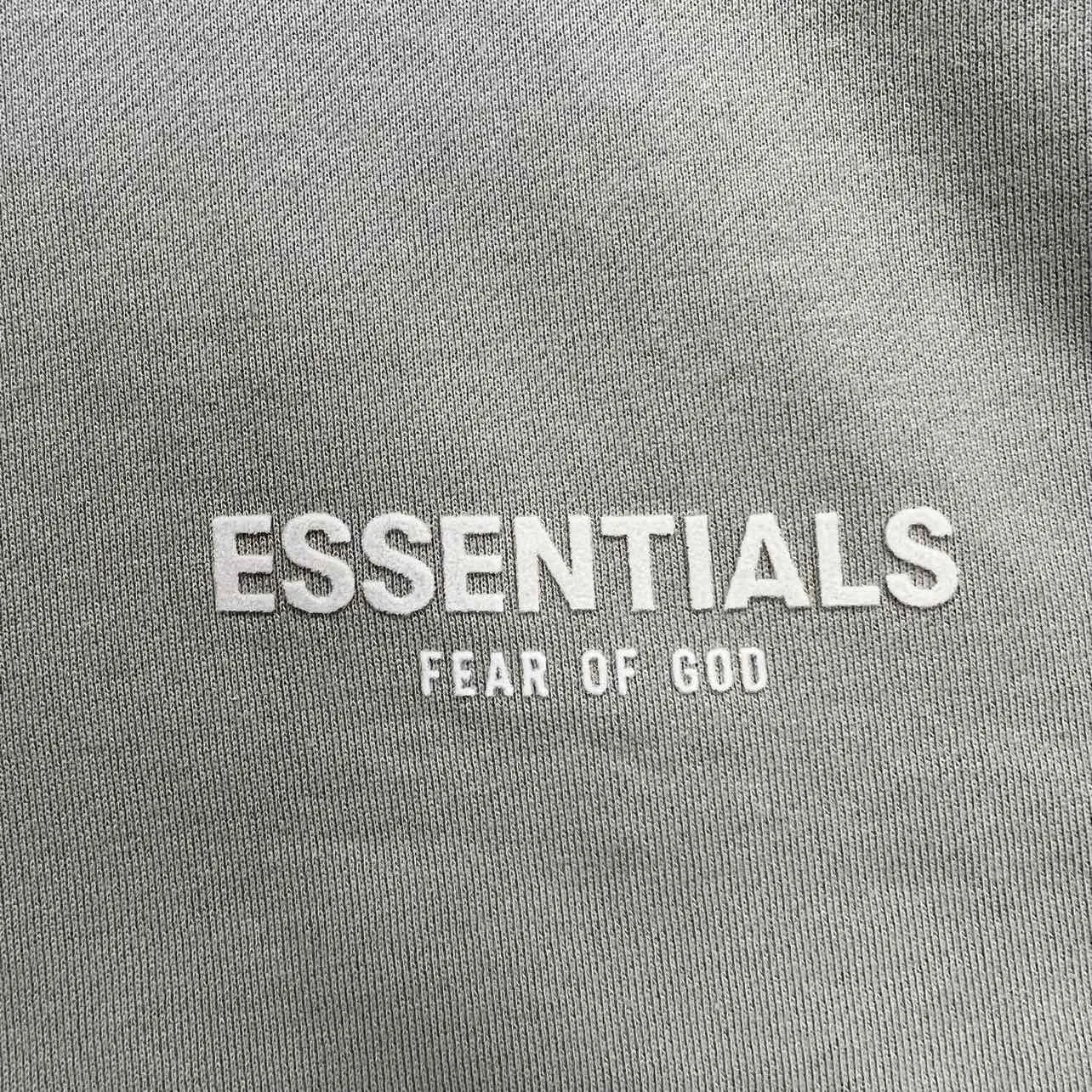 Fear of God Hoodie ESSENTIALS Seafoam New Size 2XL