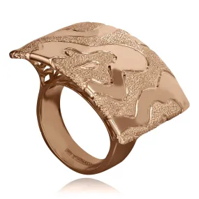 Gold Glossy Cora Ring