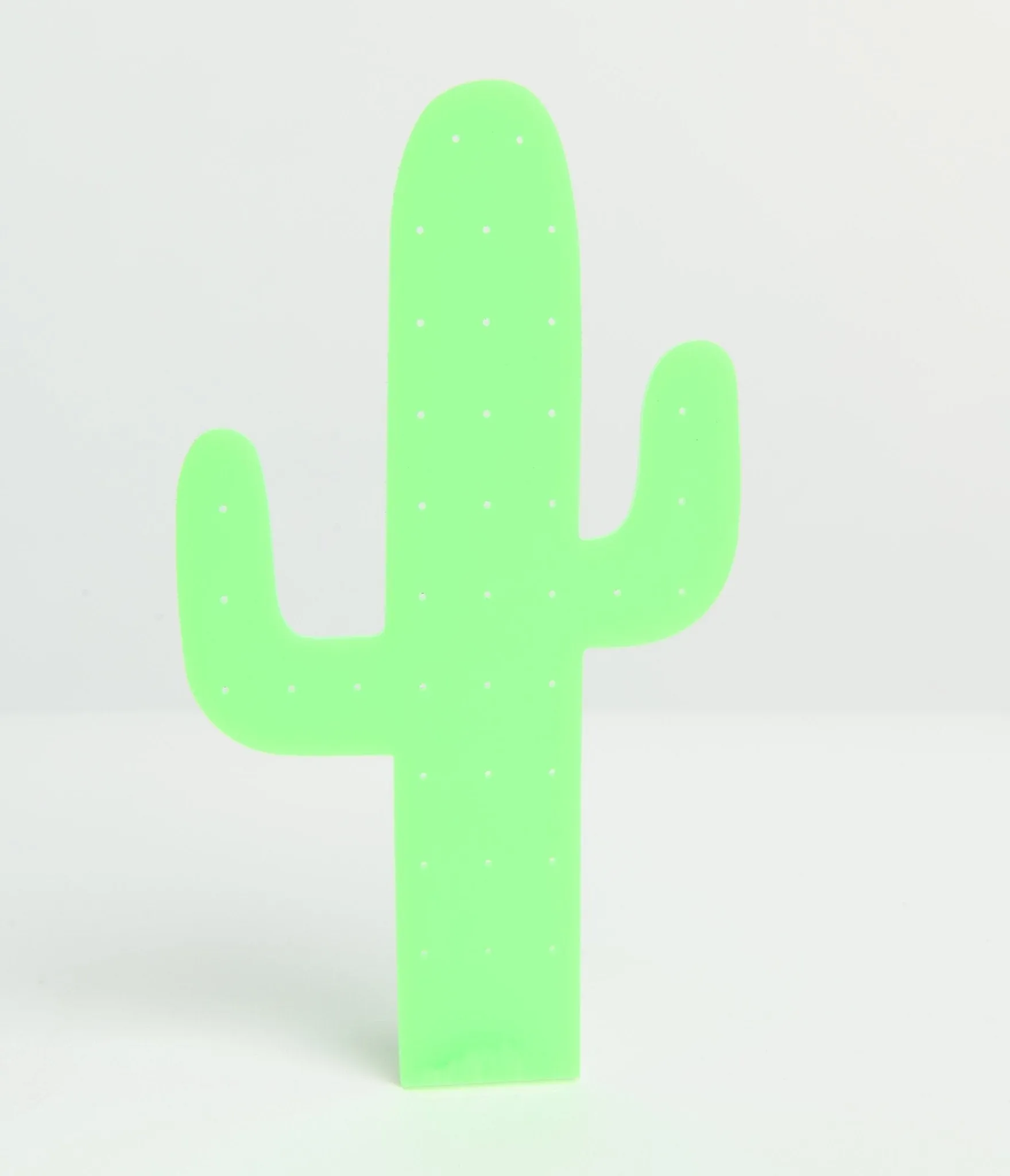 Green Cactus Earring Display