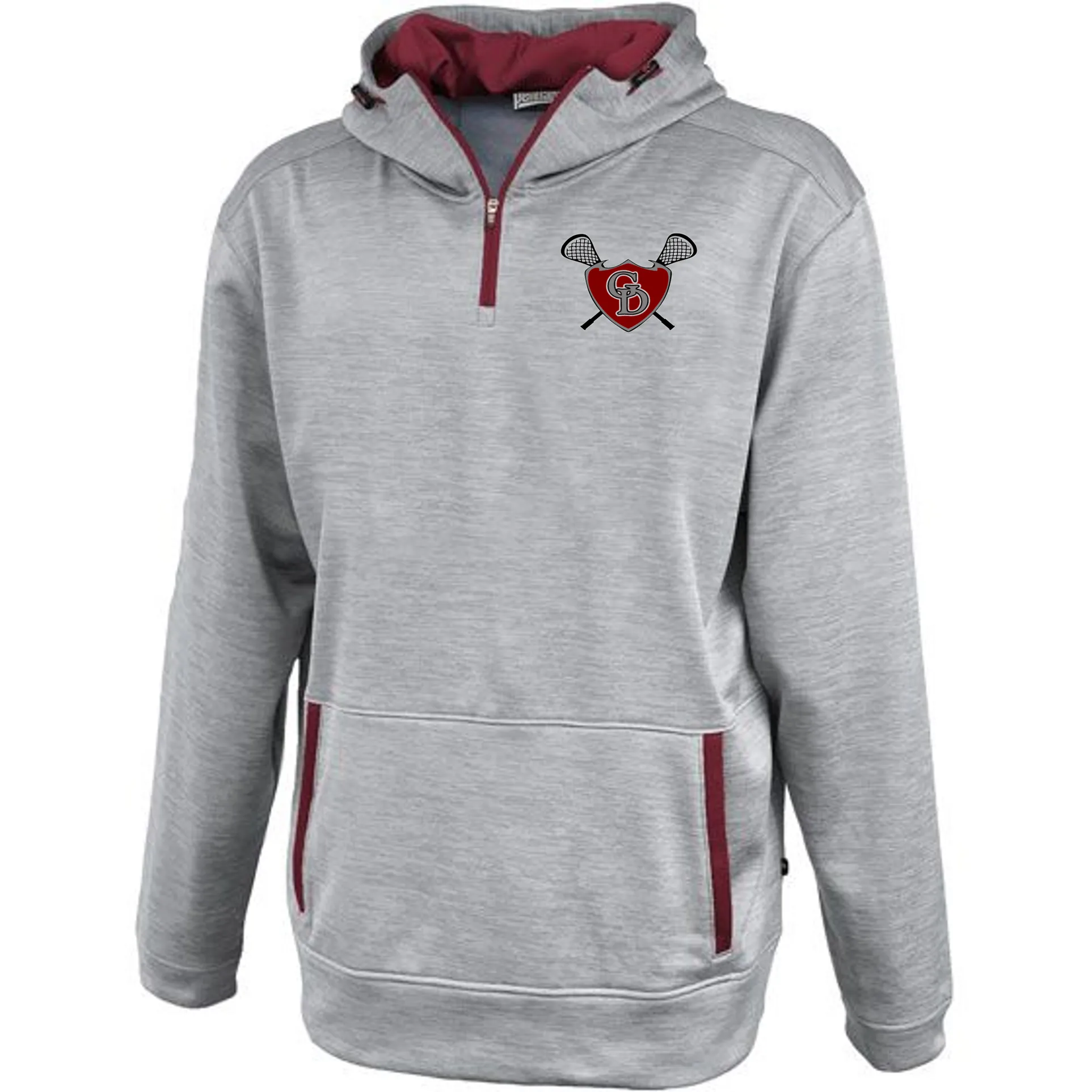 Groton Lacrosse 1/4 Zip Hoody