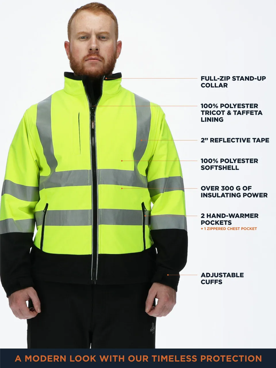 HiVis Softshell Jacket