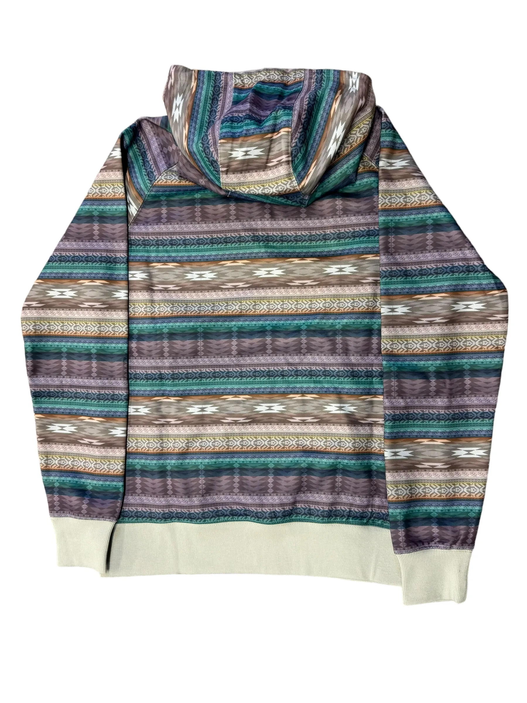 Hooey Women's Mesa Purple & Blue Serape Hoodie HH1260PLSP