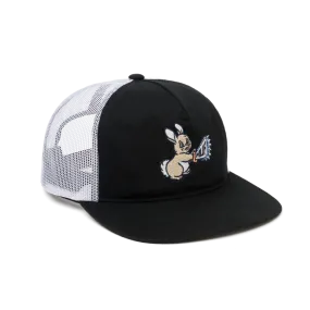 HUF Bad Hare Trucker Hat Black