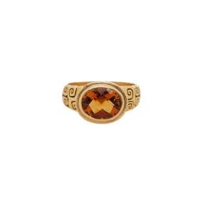 J's Garden Citrine Ring