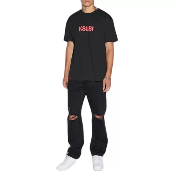 Ksubi Conspiracy Biggie SS Tee (Jet Black) MSP24TE016