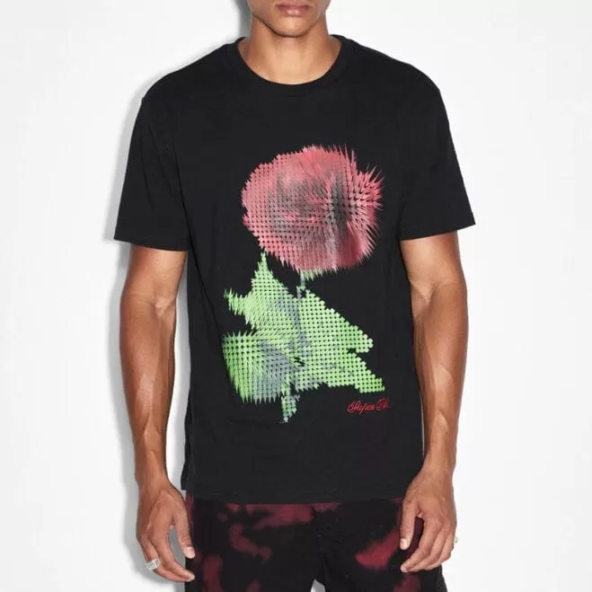 Ksubi Pixel Kash SS Tee (Jet Black) MSP23TE014