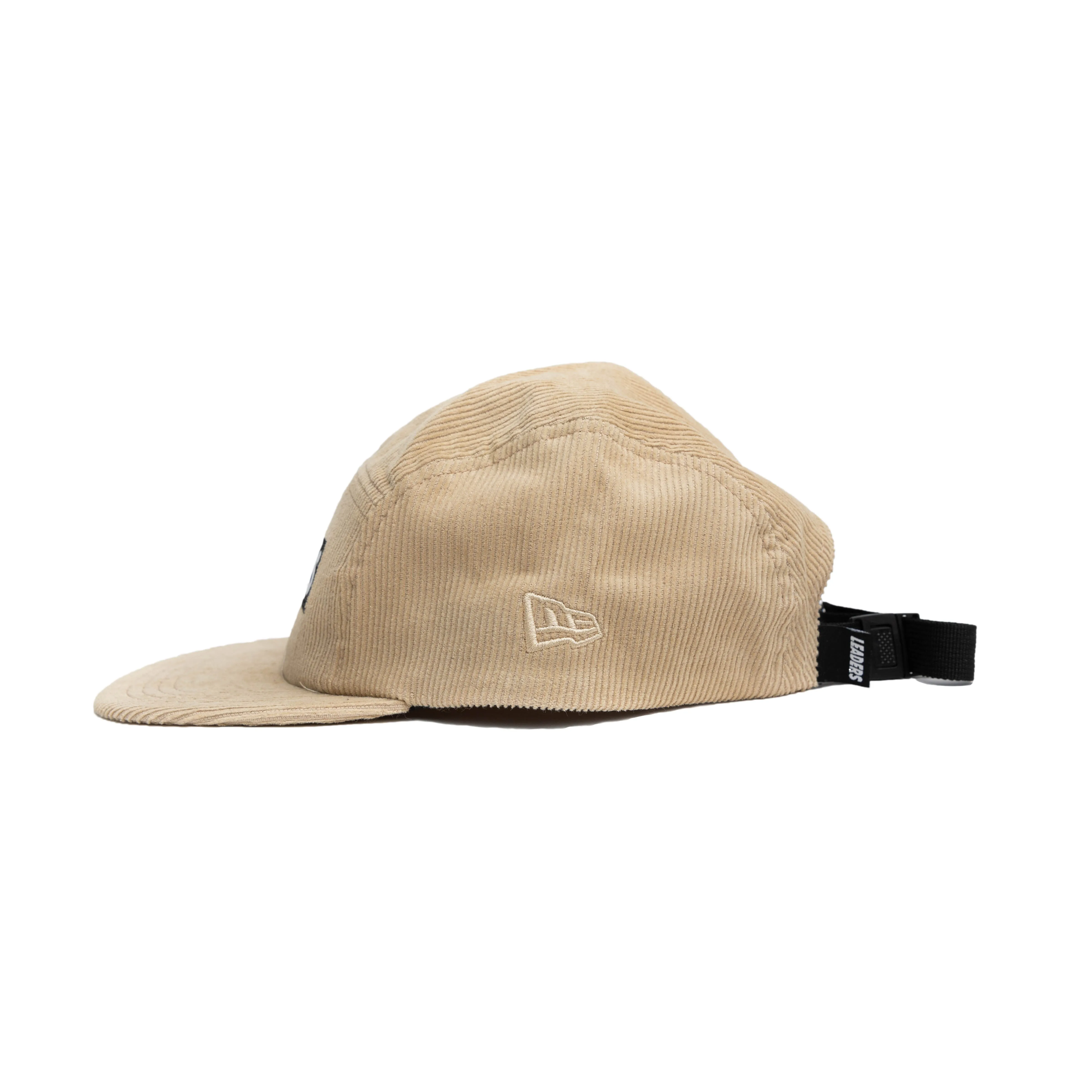 Leaders 5 Panel Hat Beige