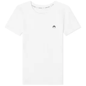 Marine Serre Organic Cotton Mini Fit T-ShirtWhite