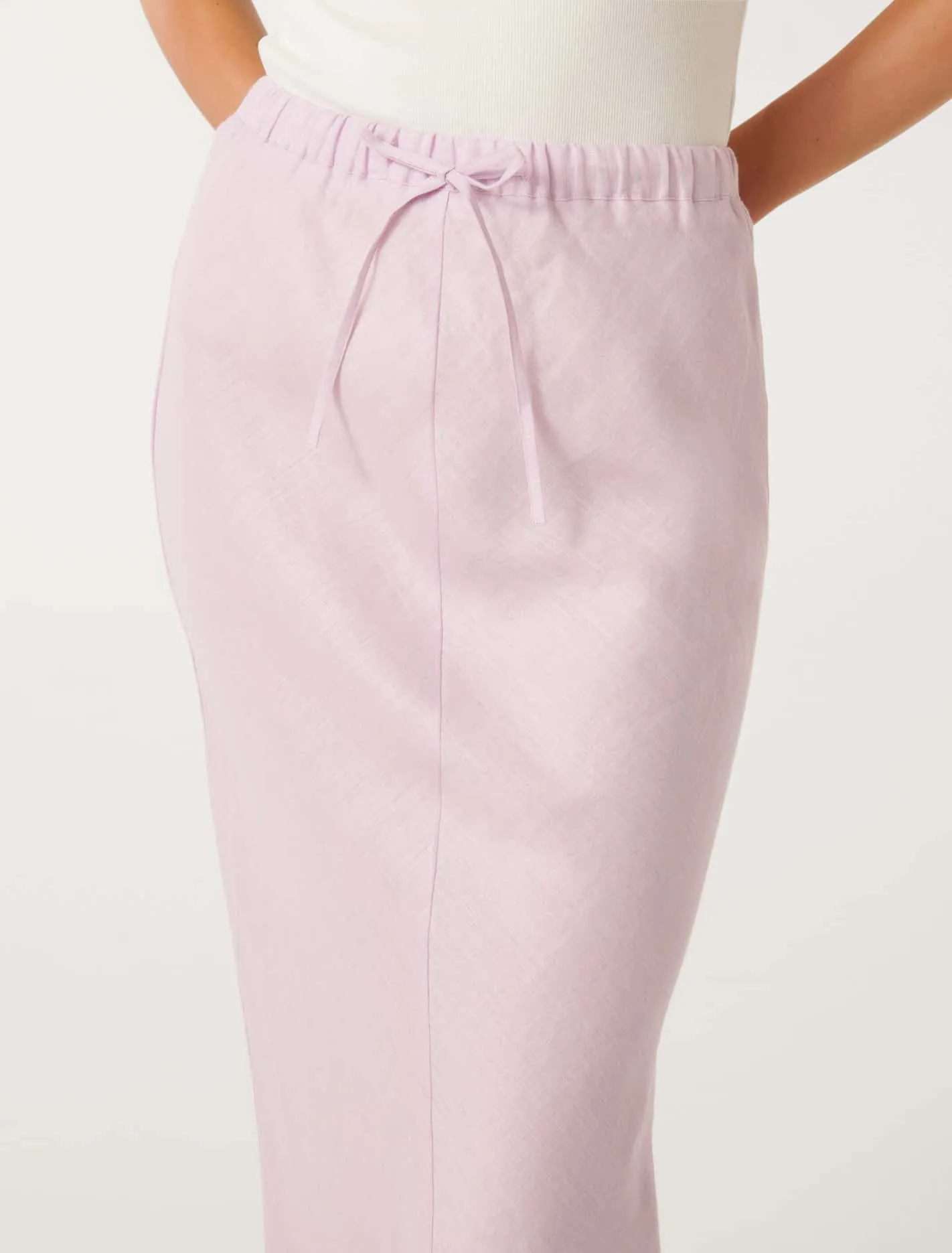 Millie Linen Maxi Skirt