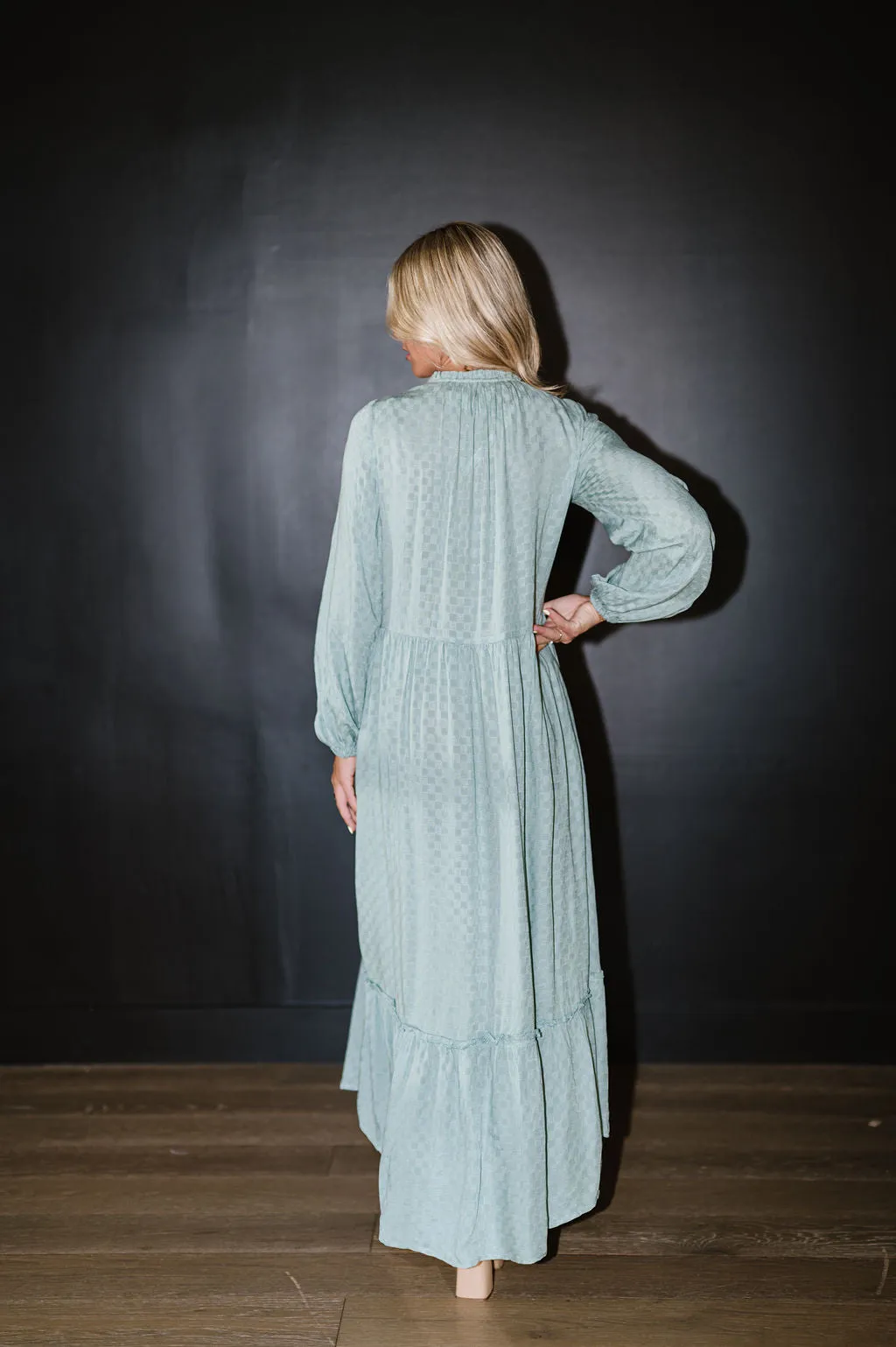 Morgan Boho Long Sleeve Maxi Dress