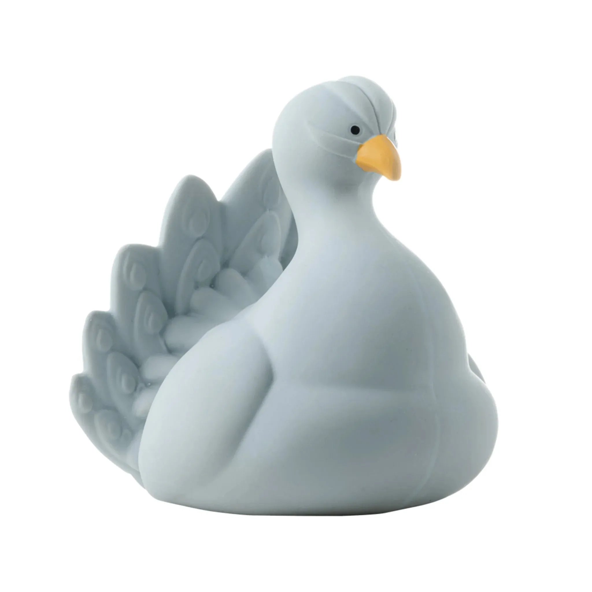 Natruba - Natural rubber Bathtoy Peacock - Light Blue