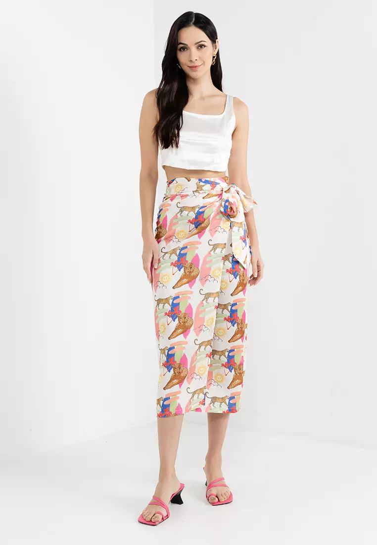 Never Fully Dressed Cleo Maxi Jaspre Skirt