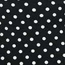 Plus Size Black & White Polka Dot Wiggle Skirt