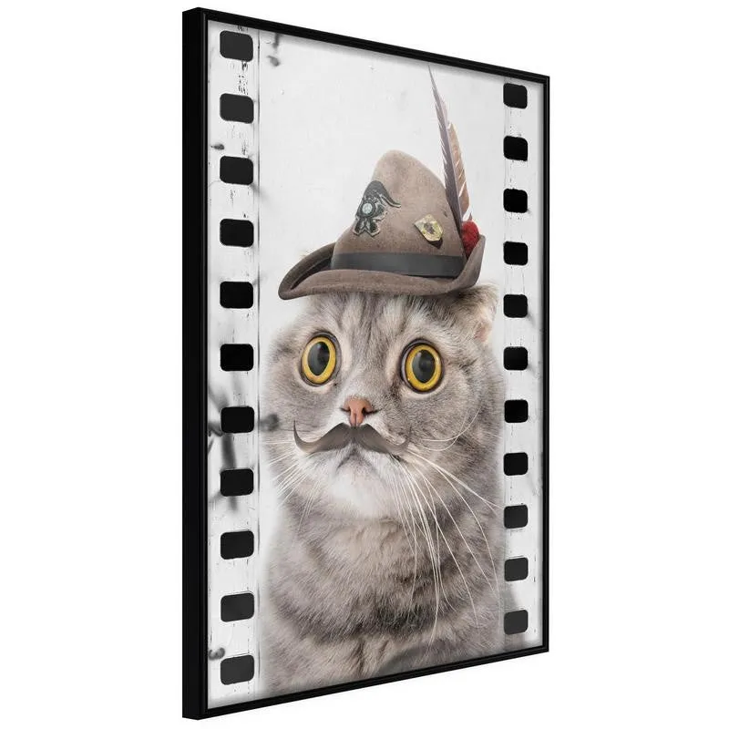 Poster Dressed Up Cat