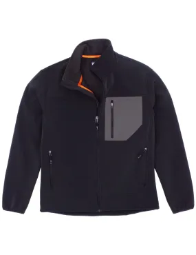 Properly Tied Men's Peak Softshell Jacket Pitch Black