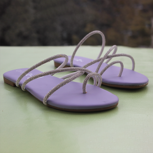 Purple Fancy Slippers for women