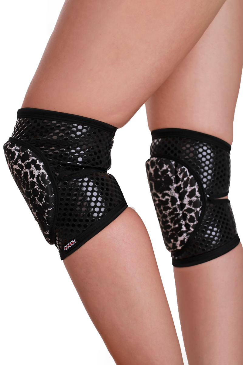 Queen Grippy Kneepads - Wild Leopard