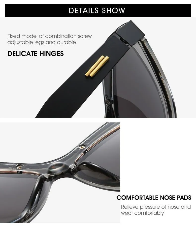 Retro Sexy Style Cat Eye Sunglasses in Mirror Shades for Women