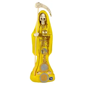 Santa Muerte Statue - Un-Dressed - 8 - Yellow