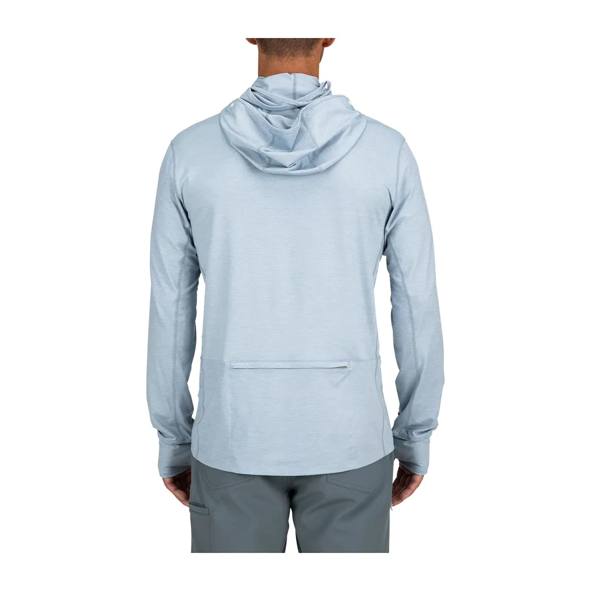 Simms SolarFlex Guide Cooling Hoody Steel Blue