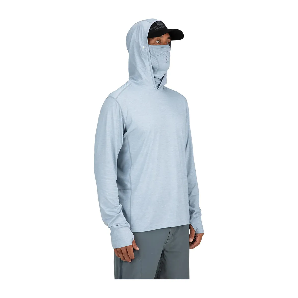 Simms SolarFlex Guide Cooling Hoody Steel Blue