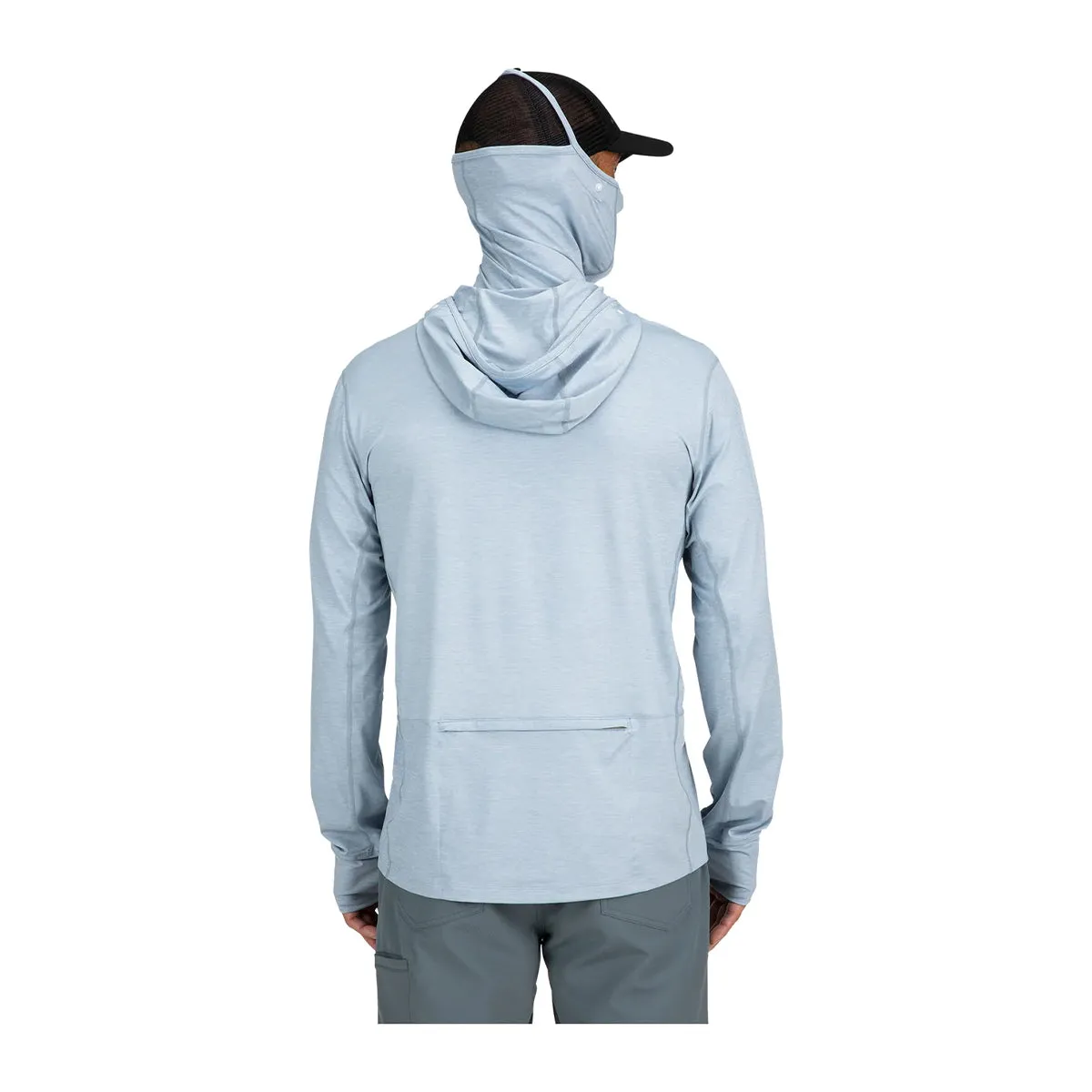 Simms SolarFlex Guide Cooling Hoody Steel Blue